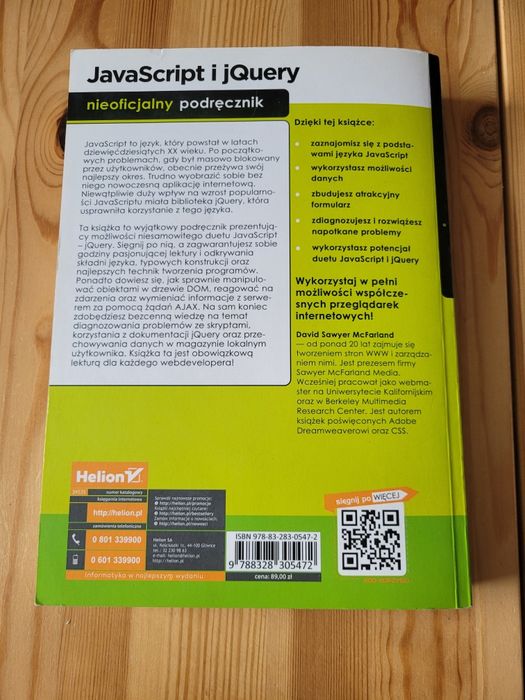 Javascript i Jquery Nieoficjalny Podręcznik- David Sawyer McFarland