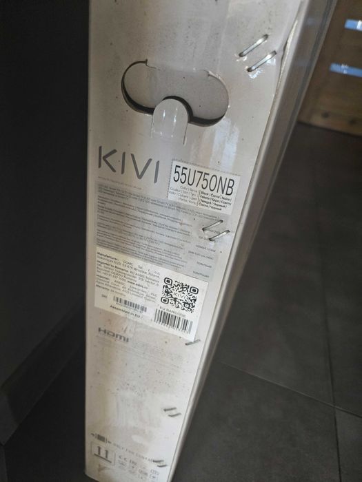 TV Kivi 55 cali z uszkodzonym ekranem