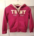 Kurtka Tommy Hilfiger 116 122 z kapturem zjawiskowa ocieplona wiosenna