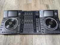 Konsola DJ 2x Denon SC5000 + X1800 mikser nie pioneer cdj GWARANCJA