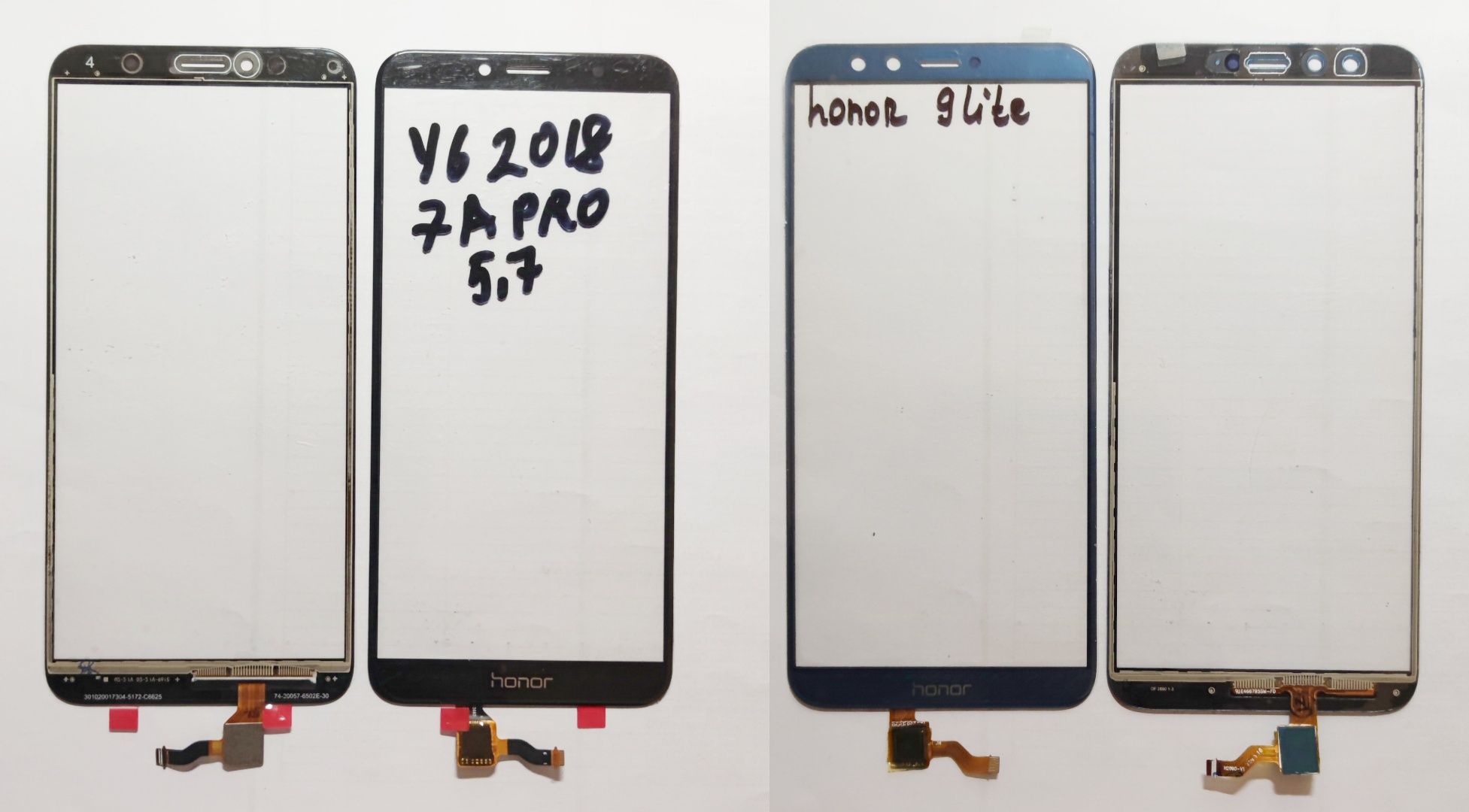 Huawei, Honor стекло, тачскрин для ремонта дисплея. Читать описание