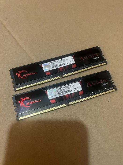 2x8GB RAM G.Skill 3000MZ DDR4 CL16