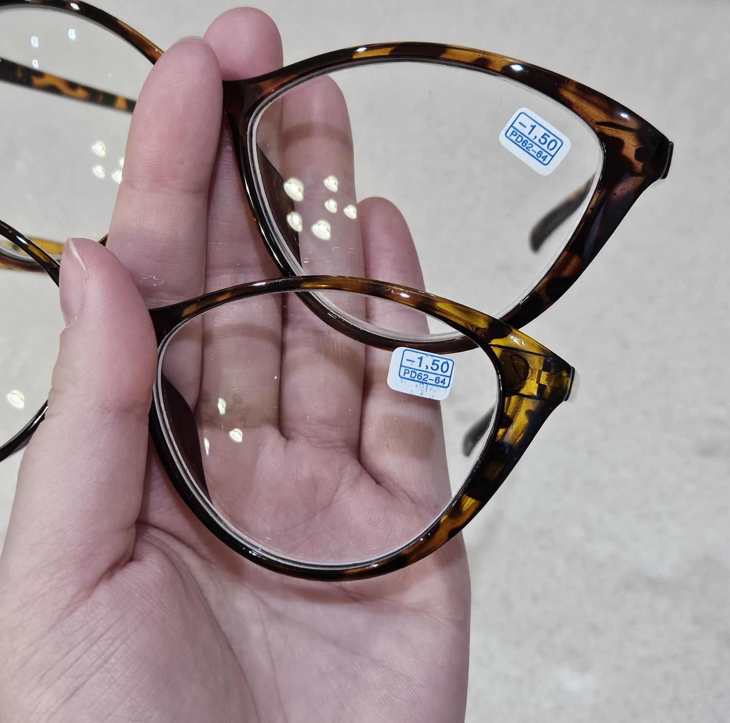 Стильні окуляри для зору з діоптріями -1.5 міопія