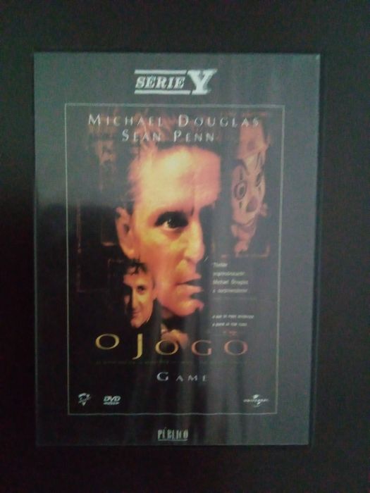 DVD com filme, O Jogo