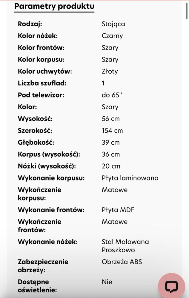 Nowy Zestaw Vellore 3 meble