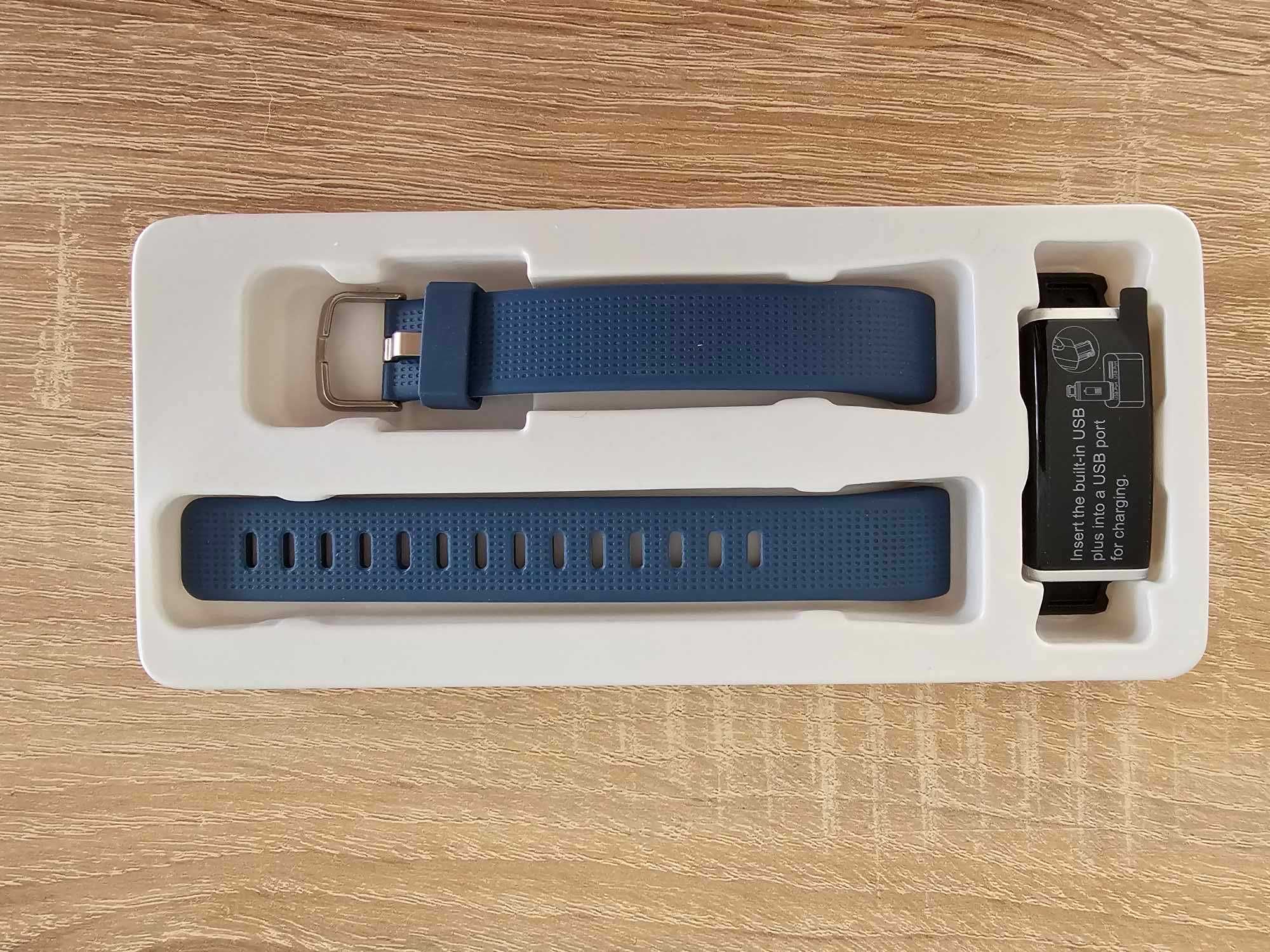 ASIAMENG AT2 Smartband Fitness zegarek  14 trybów sportowych pulsometr