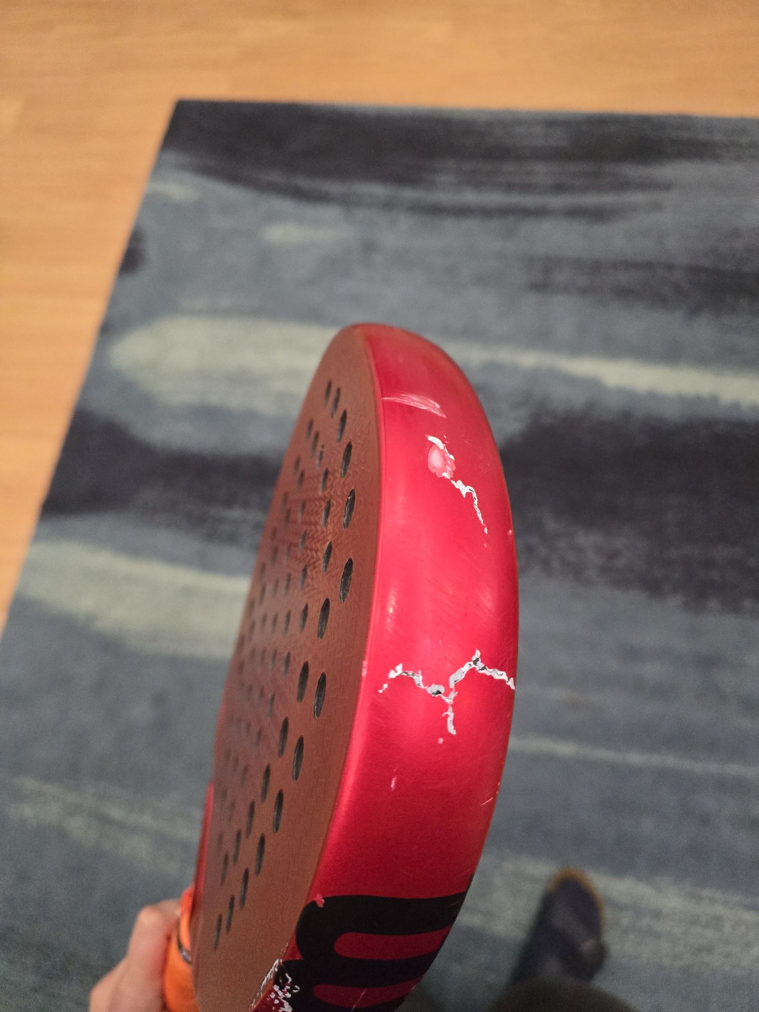 Pala padel Wilson bela v2