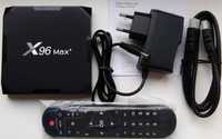 Приставка x96 max plus ultra android tv box smart тюнер медиаплеер