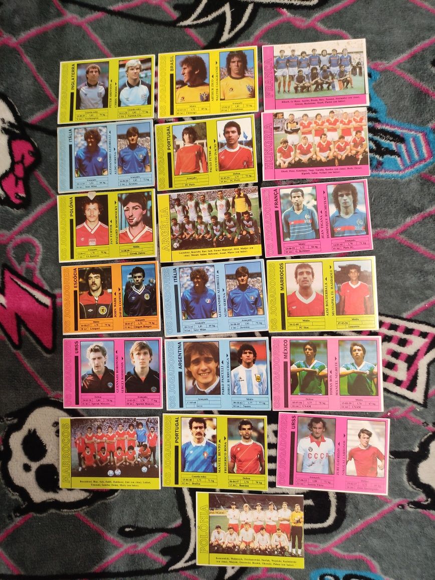 Cromos Antigos de Futebol ( Lote)