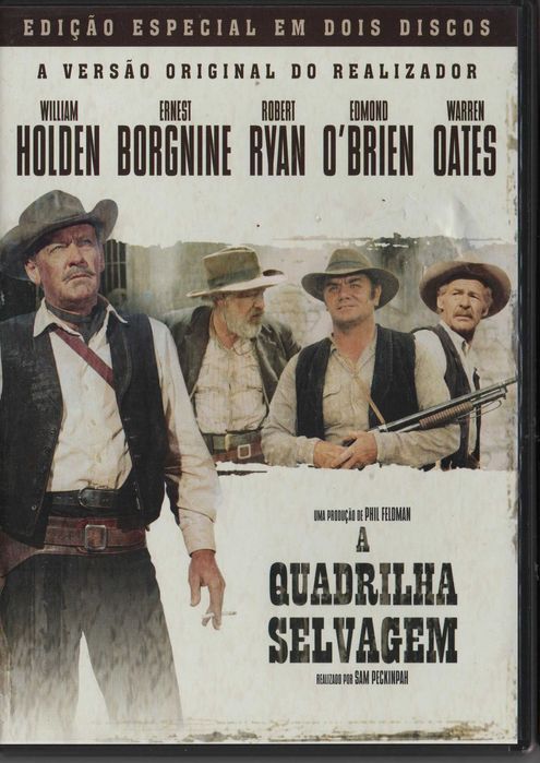 Dvd A Quadrilha Selvagem - western - William Holden - 2 dvd's