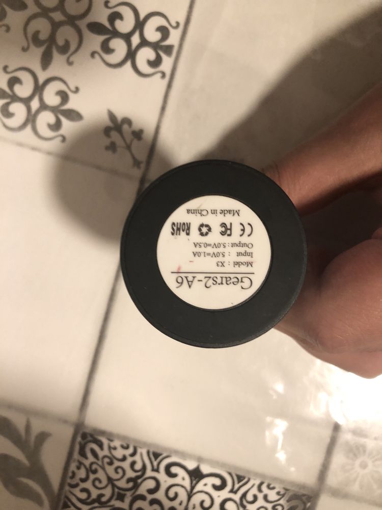 gear s2 cor branco com carregador pouco usado
