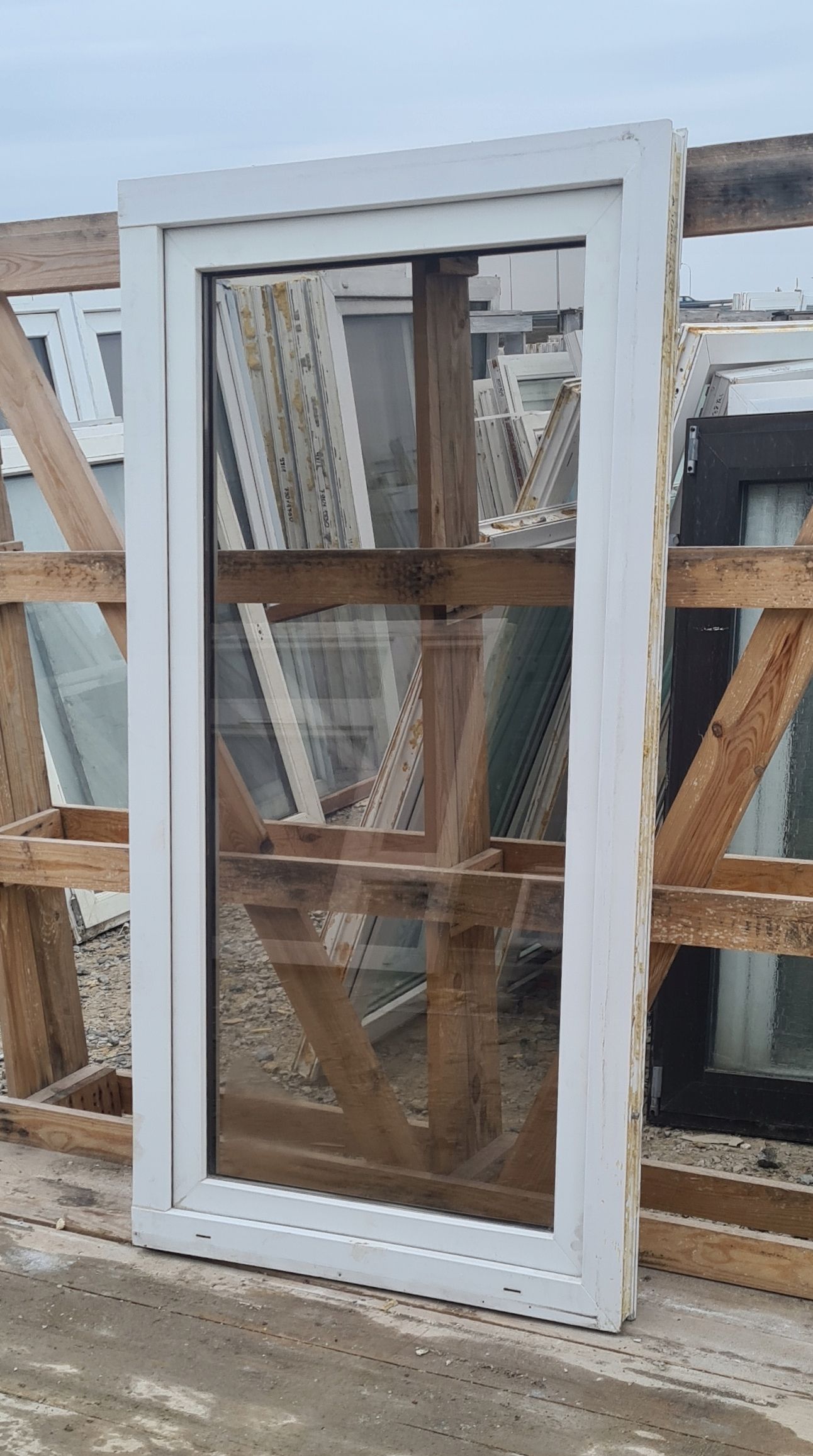 OKNA Używane 87x160 OKNO KacprzaK Plastikowe PCV Lider Okna OLX