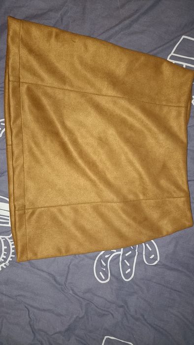 Спідниця замш коричнева