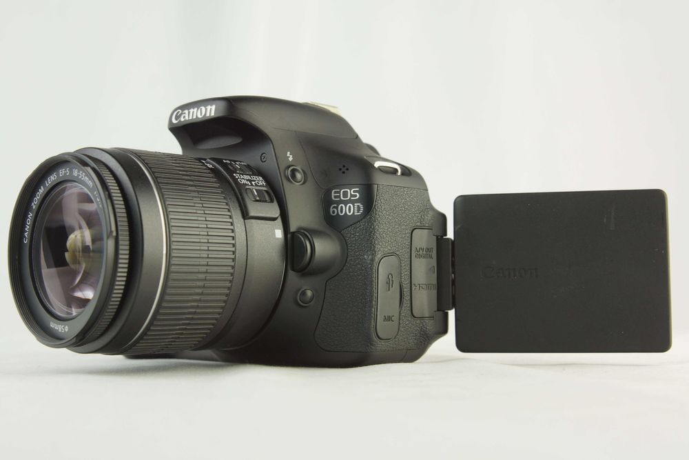 Aparat CANON EOS 600D 18Mpx + 18-55mm IS II 12.474 zdjęć Gwarancja FV