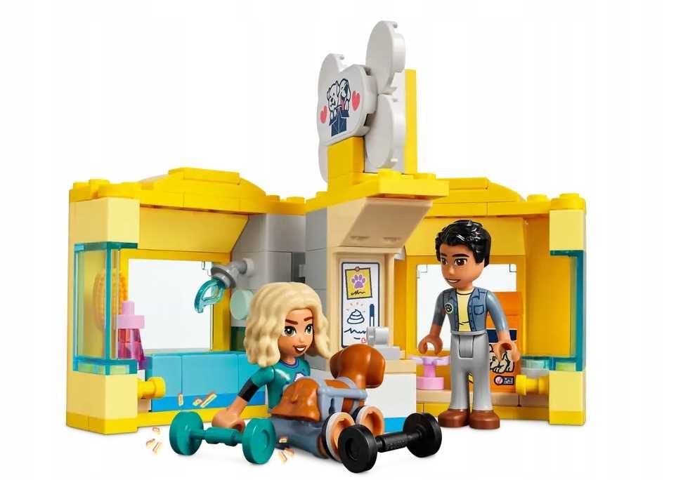 LEGO Friends - Furgonetka ratunkowa dla psów dla zwierząt zestaw