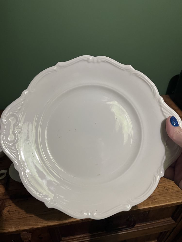 Serwis porcelana Walbrzych Maria Teresa Cral, talerz Tielsch Walbrzych