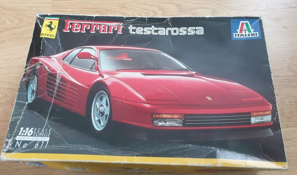 Model 1/16 italeri ferrari