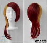 Rutile Houseki no Kuni czerwona peruka wig cosplay Land of Lustrous