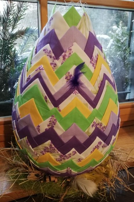 Wielkanoc, pisanka, jajo 40 cm ozdoba świąteczna