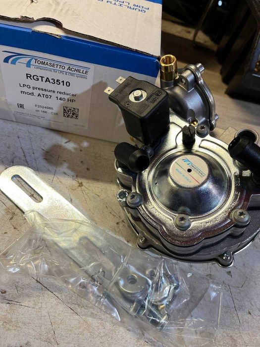 Газовий редуктор Tomasetto AT07 140к.с. Італія гбо газ 2пок оригінал
