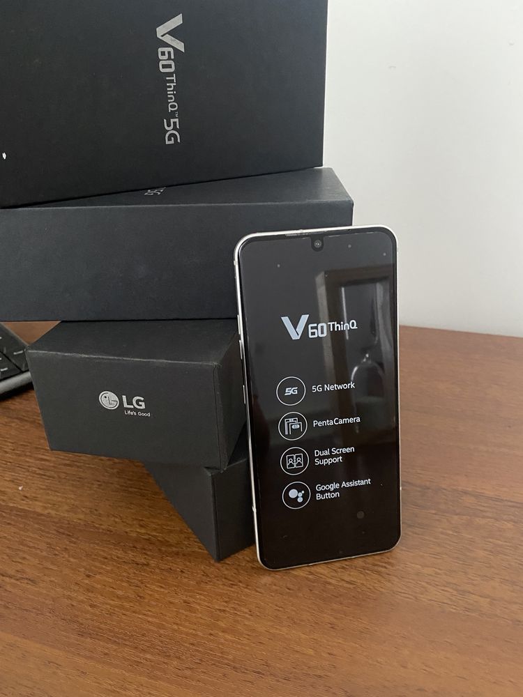 Смартфон LG V60 ThinQ  8/128 ГБ Neverlock В подарок стекло і чехол!