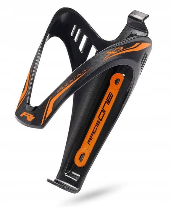 Koszyk Na Bidon Raceone X3 Czarno Pomarańczowy