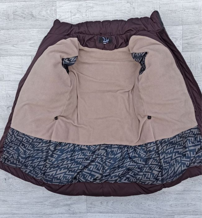 Зимова куртка пальто пуховик для дівчинки 134, 140, 146 см