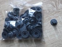 50 Tampas para parafusos 10 mm Cinza RAL