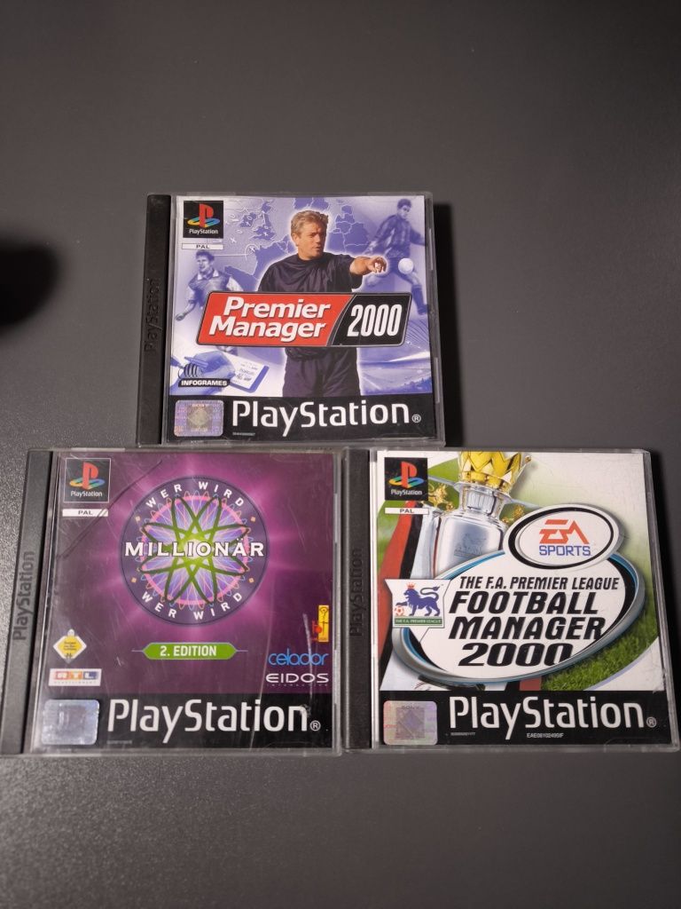 Premier Manager millionar PlayStation 1 ps1 psx
