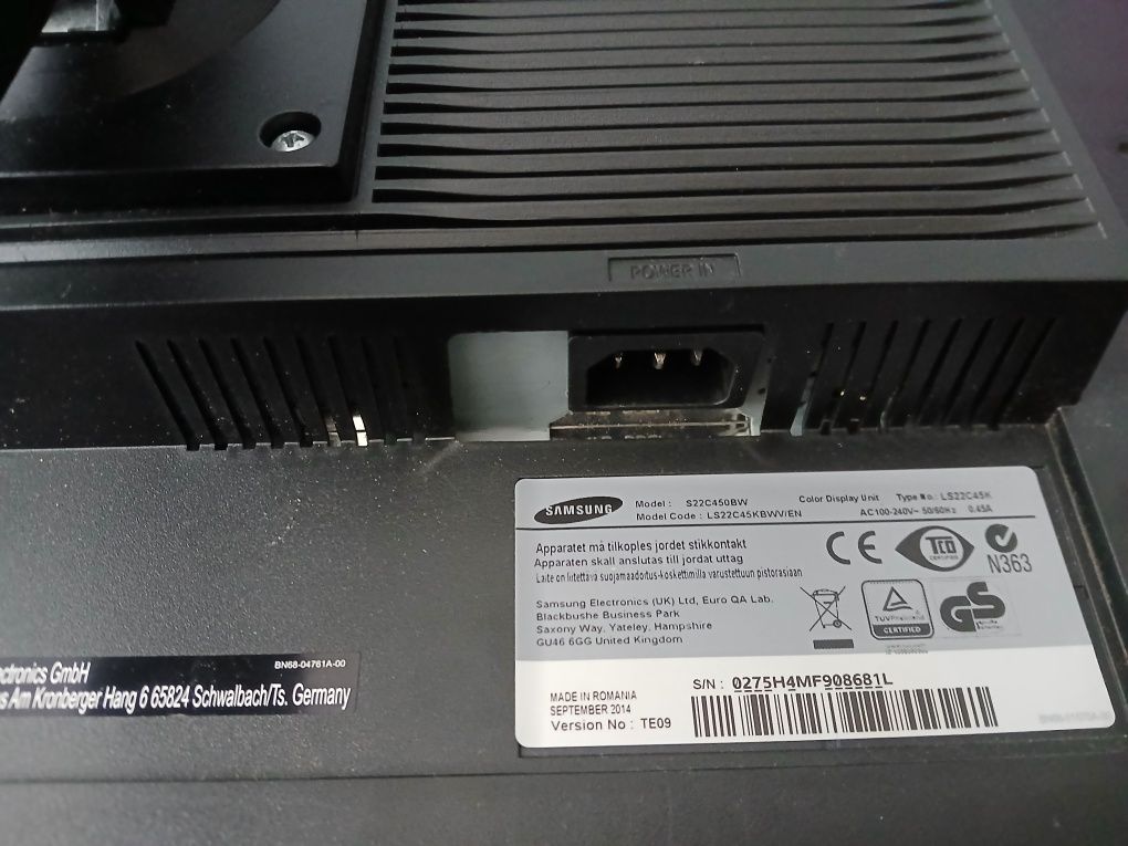 Monitor Samsung 22 Cali