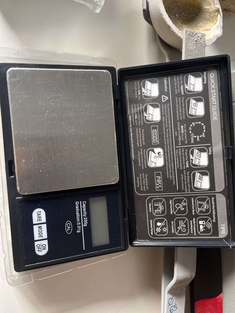 Balanca digital portatil de bolso sanda 0,01g ate 200g