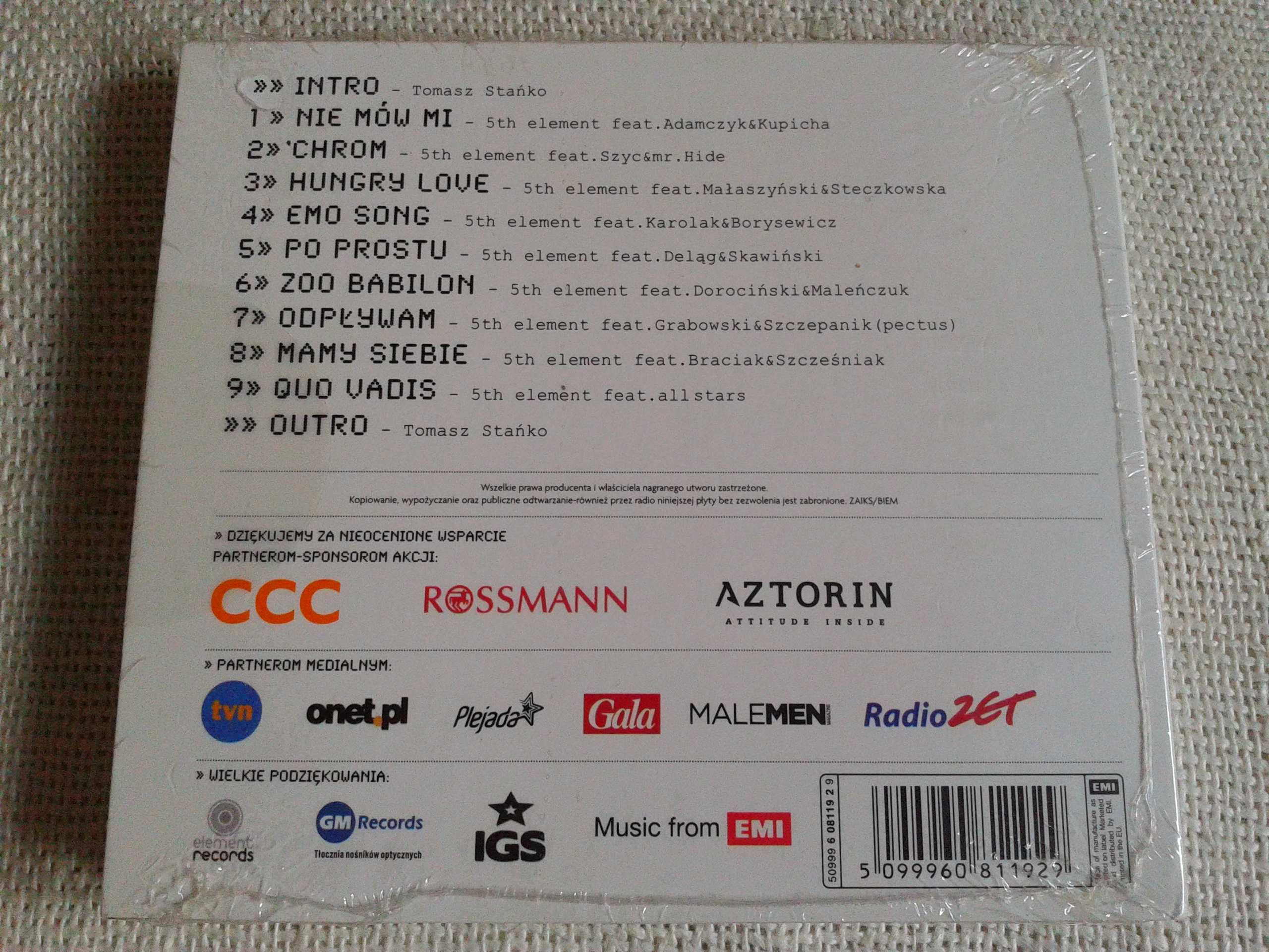 Muzyka z serca, Kalendarz dżentelmeni 2010  CD
