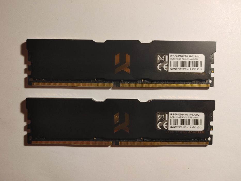 Pamięć RAM DDR4 GOODRAM IRDM PRO 32GB 3600mhz CL17