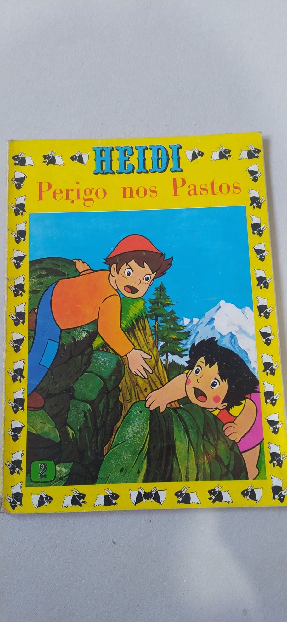 6 livros BD da Heidi
