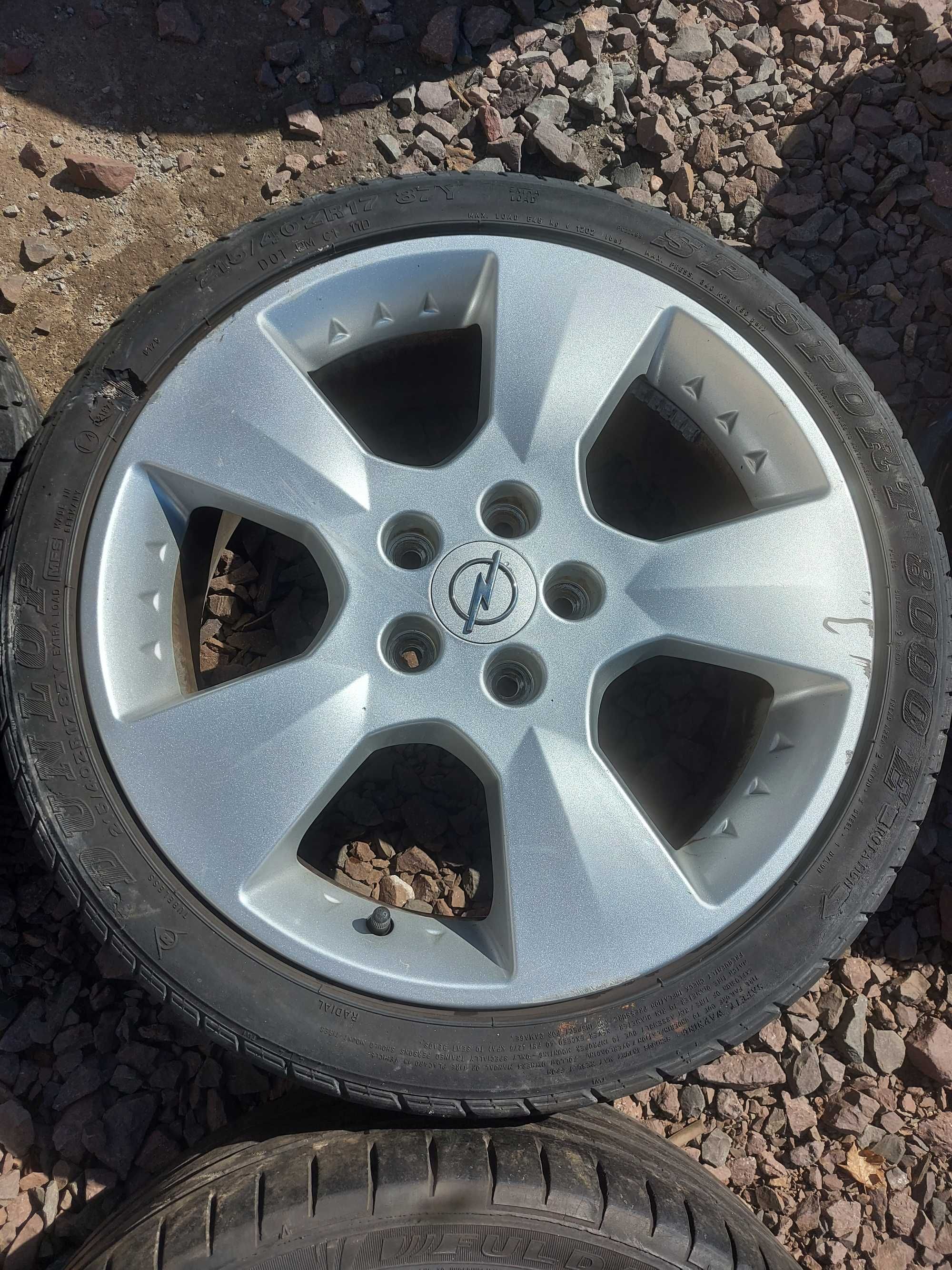 Felgi aluminiowe Opel 5x110 7Jx17 ET47 Kpl.