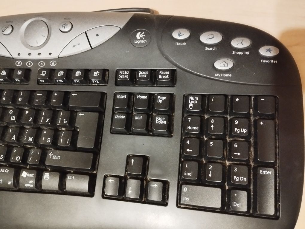 Клавиатура logitech elite keyboard
