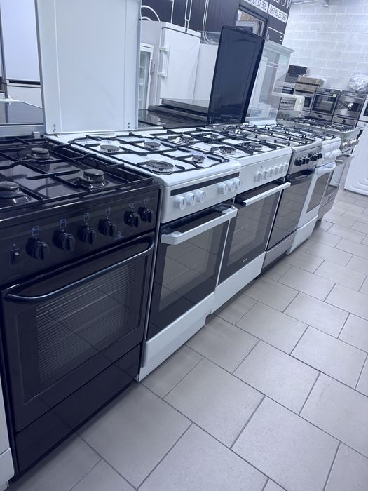 Плита плитка газова 50/60 та 60/60см електро духовка Європа Гарантія