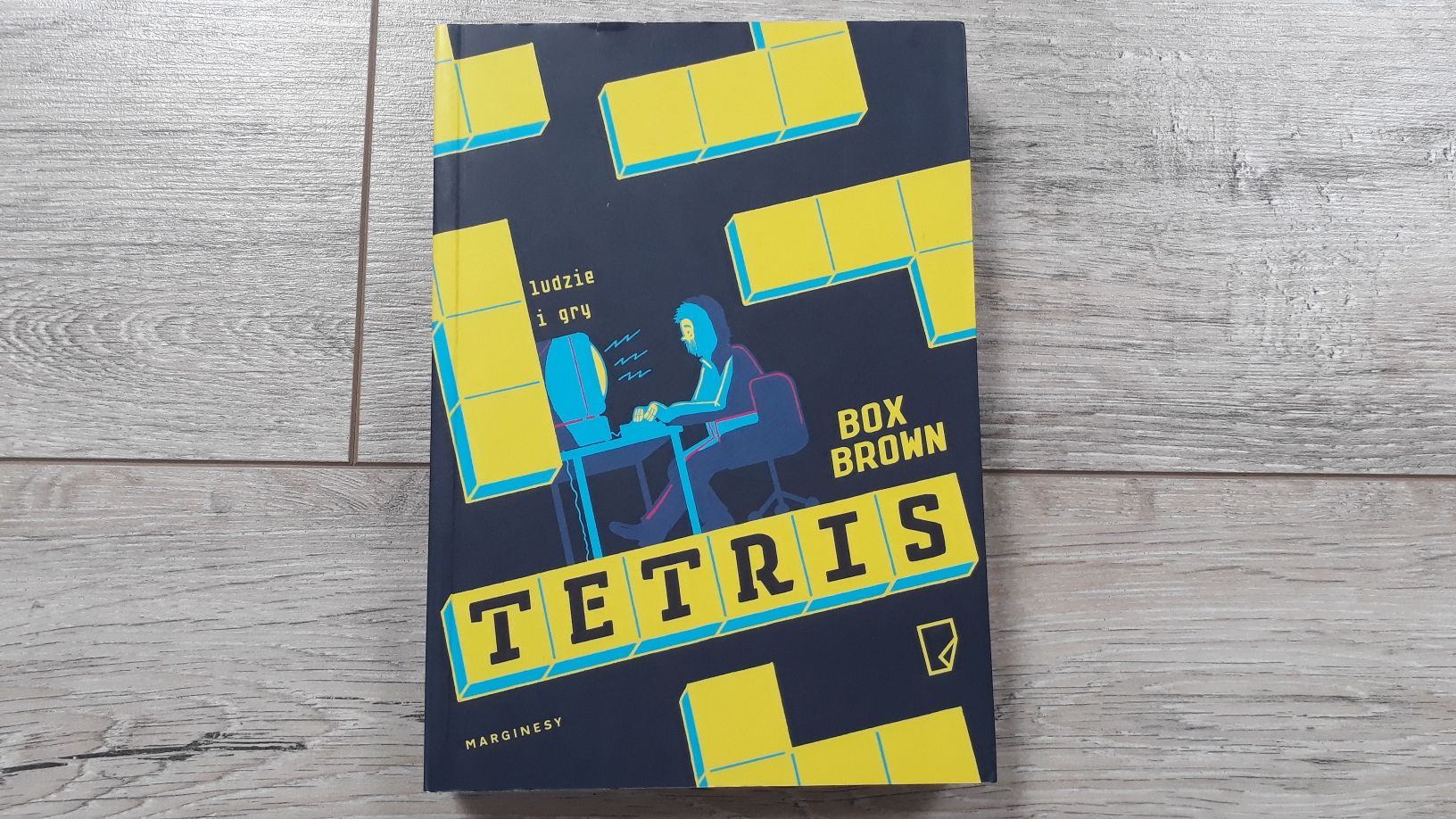 Tetris komiks ludzie i gry Box Brown