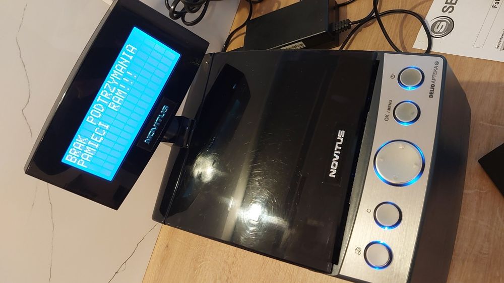 Kasa/Drukarka fiskalna novitus delio apteka e