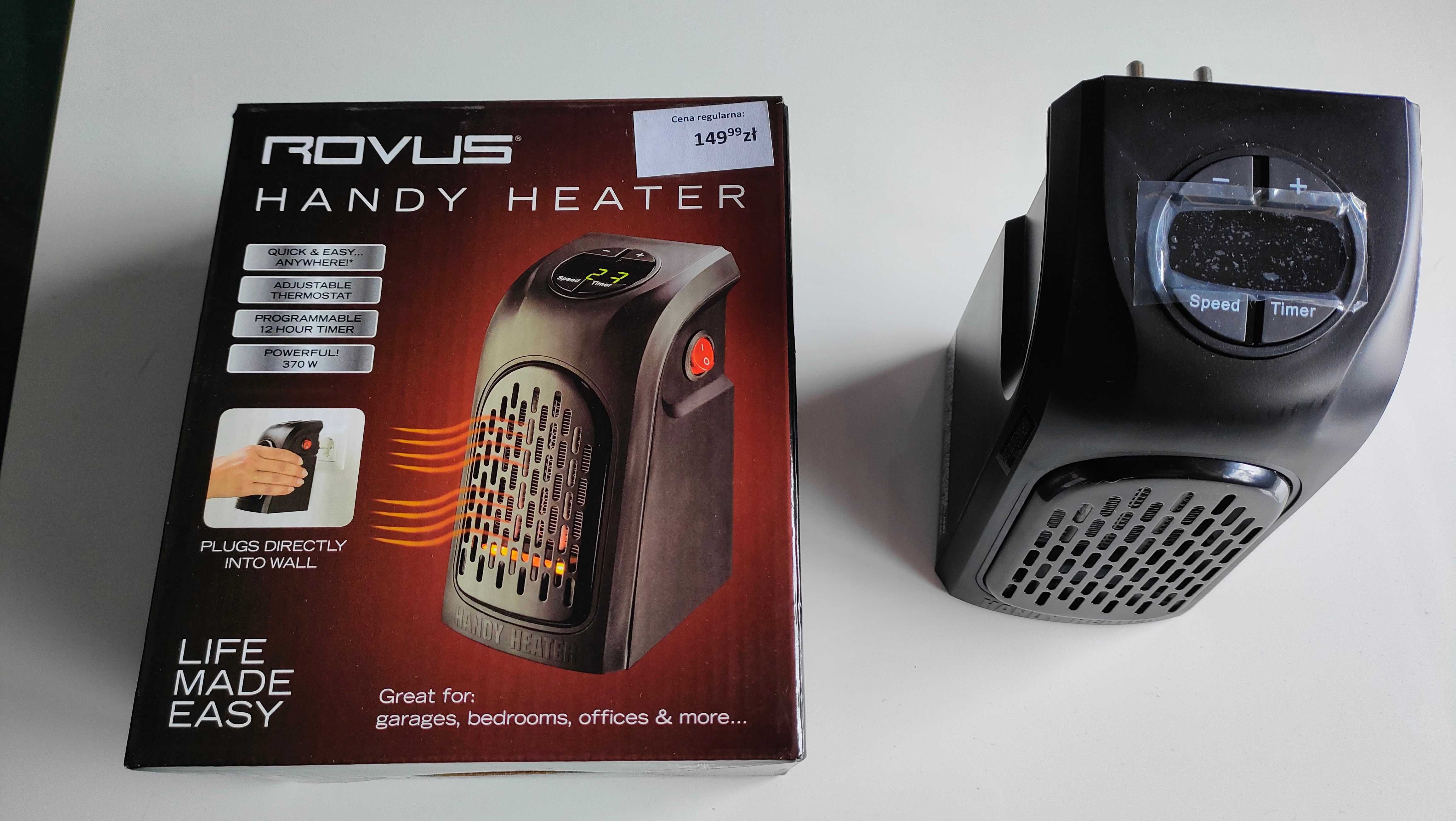 Mini grzejnik Termowentylator Handy heater Rovus