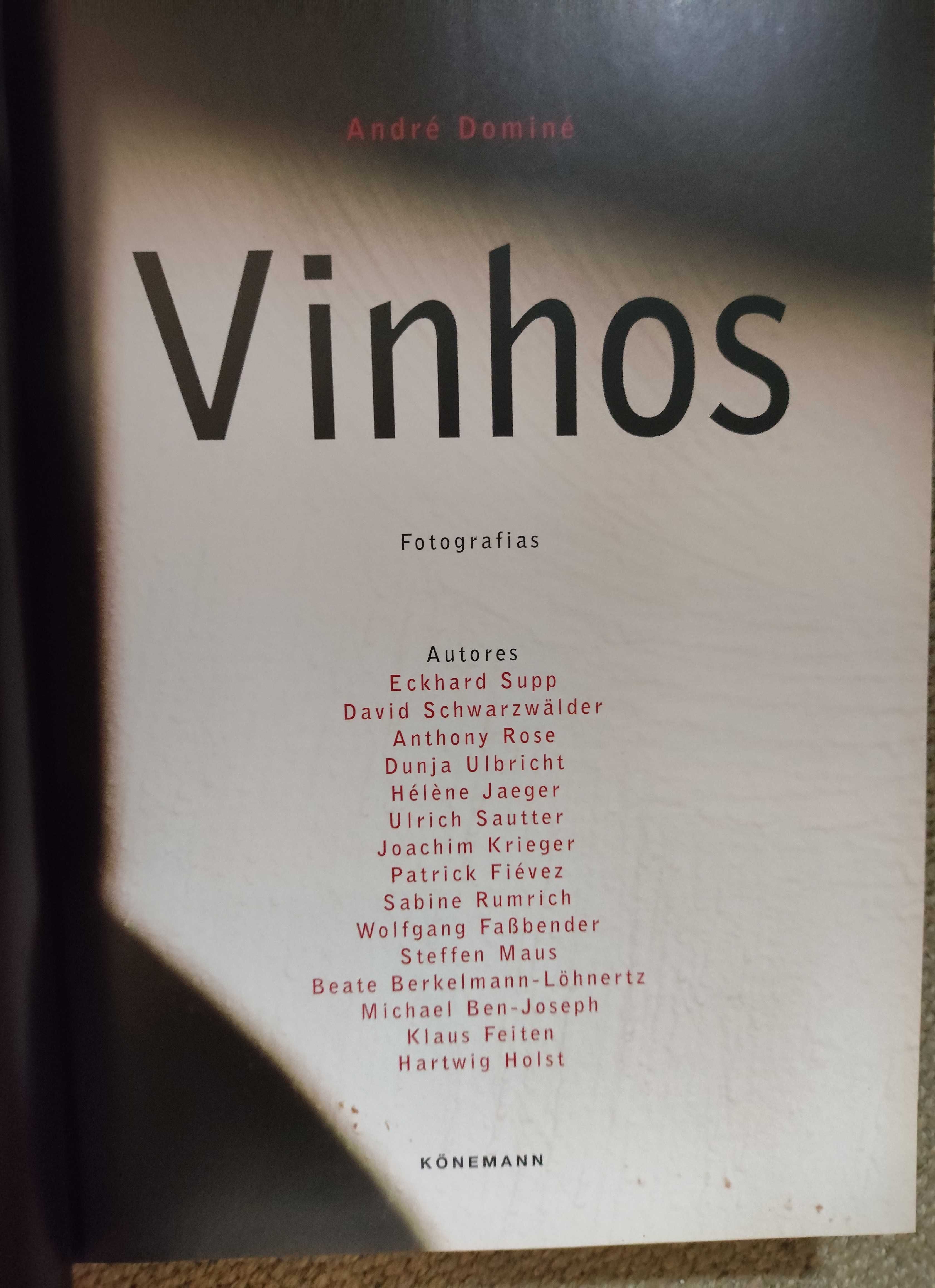 Livro Vinhos de André Dominé