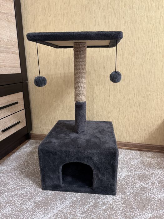 Кігтеточка для котів, будиночок для кота