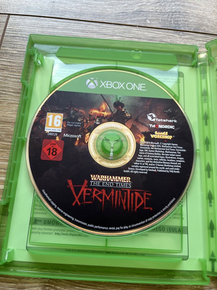 Gra Warhammer The End Times Vermintide PL Xbox One S X Series X