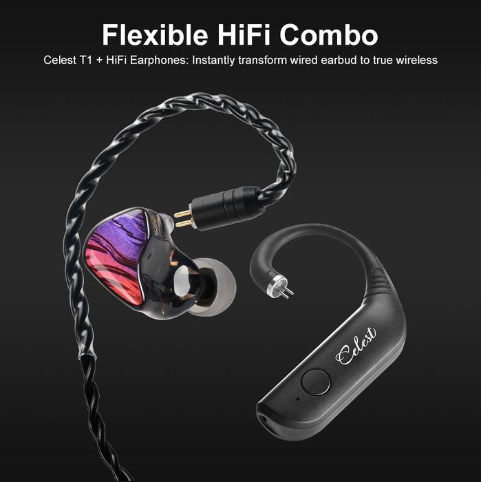 Гарнітура завушини Bluetooth Kinera Celest T1