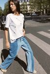 Джинси Zara z1975 straight high waist 38