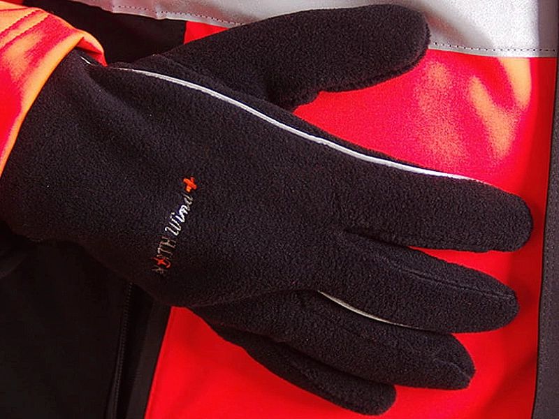 Rękawiczki polarowe North Wind czarne (XL)