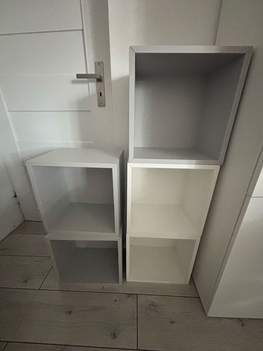 Szafka scienna Ikea Eket biała szara 35/25/35 cm