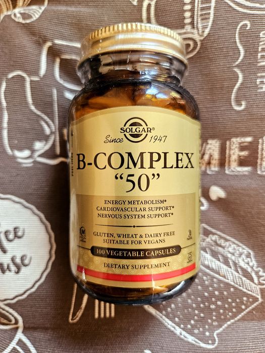 Solgar B-Complex 50 Солгар B-50 Complex вітаміни витамины В-50 100 250