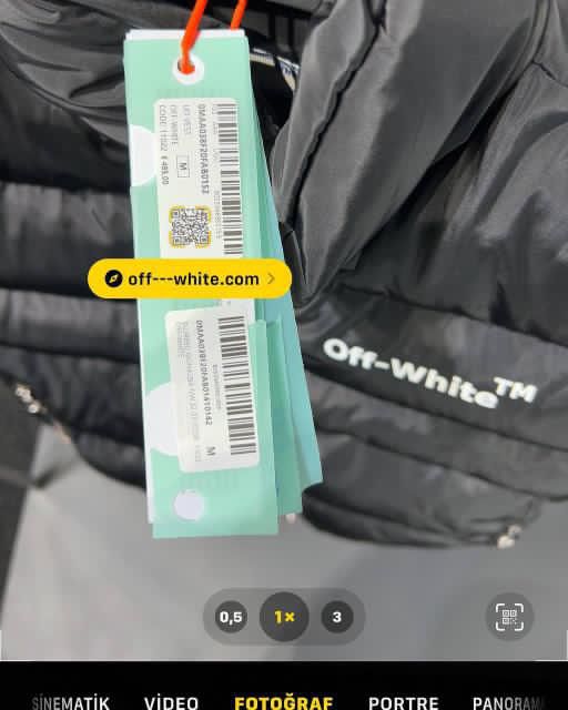 Colete Off-White M/L Novo Com Etiqueta