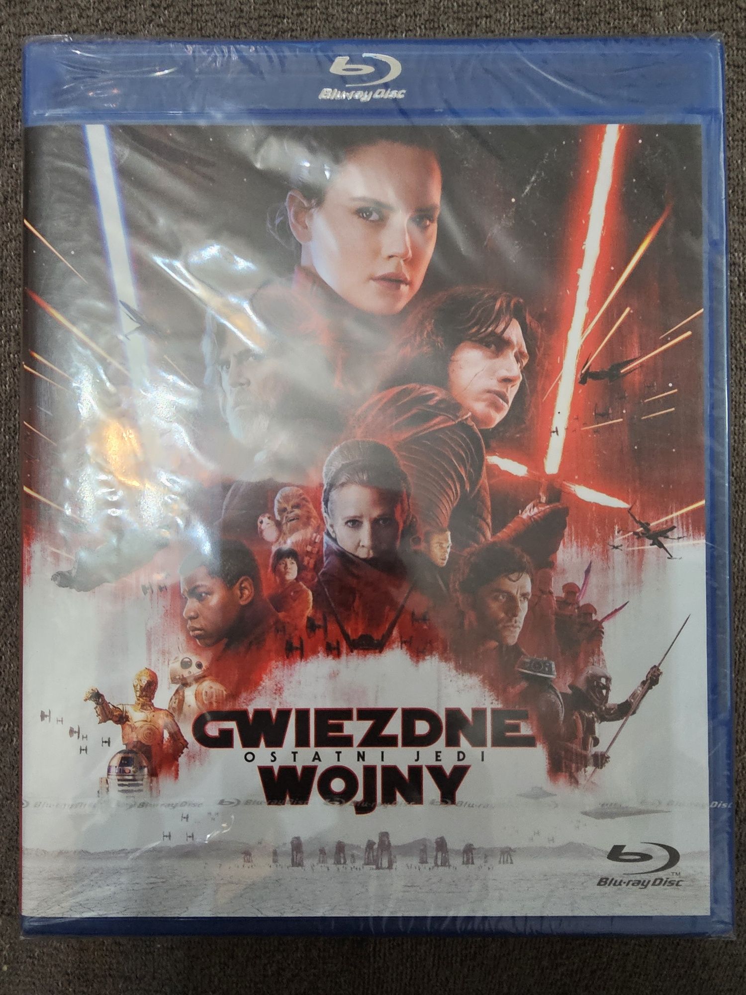 Star Wars Gwiezdne Wojny ostatni jedi blu-ray film nowy polska dystryb